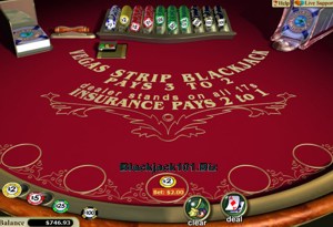 Preview Vegas Strip Blackjack - OddsOn