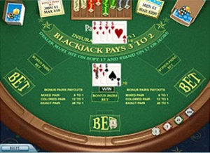 Preview Bonus Pair Blackjack