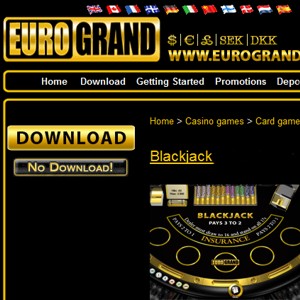 eurogrand blackjack
