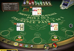 Preview Perfect Pairs Blackjack