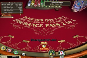 Preview Progressive Blackjack - OddsOn