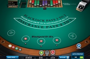 Preview 4 Deck Vegas Blackjack - Cryptologic